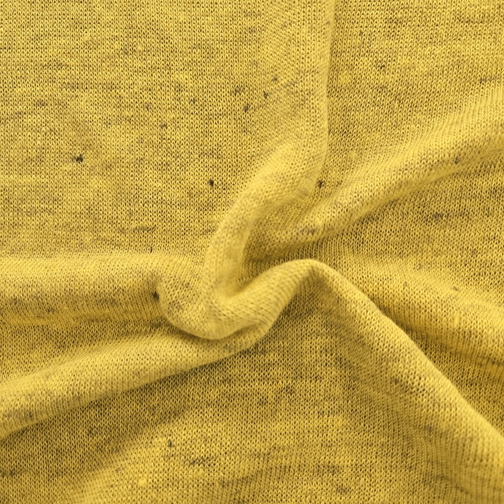 Eileen Fisher Linen Blend Oversized Sweater Yellow Green L - Picture 6 of 11